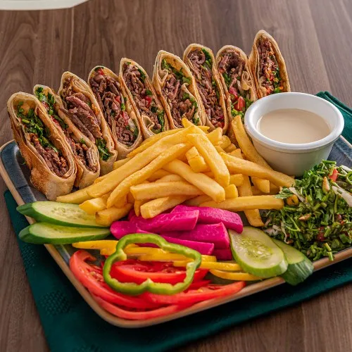 وجبة عربي لحم