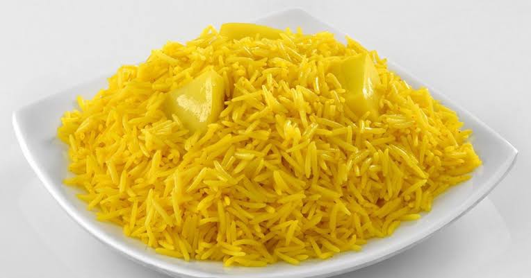 طبق ارز ساده