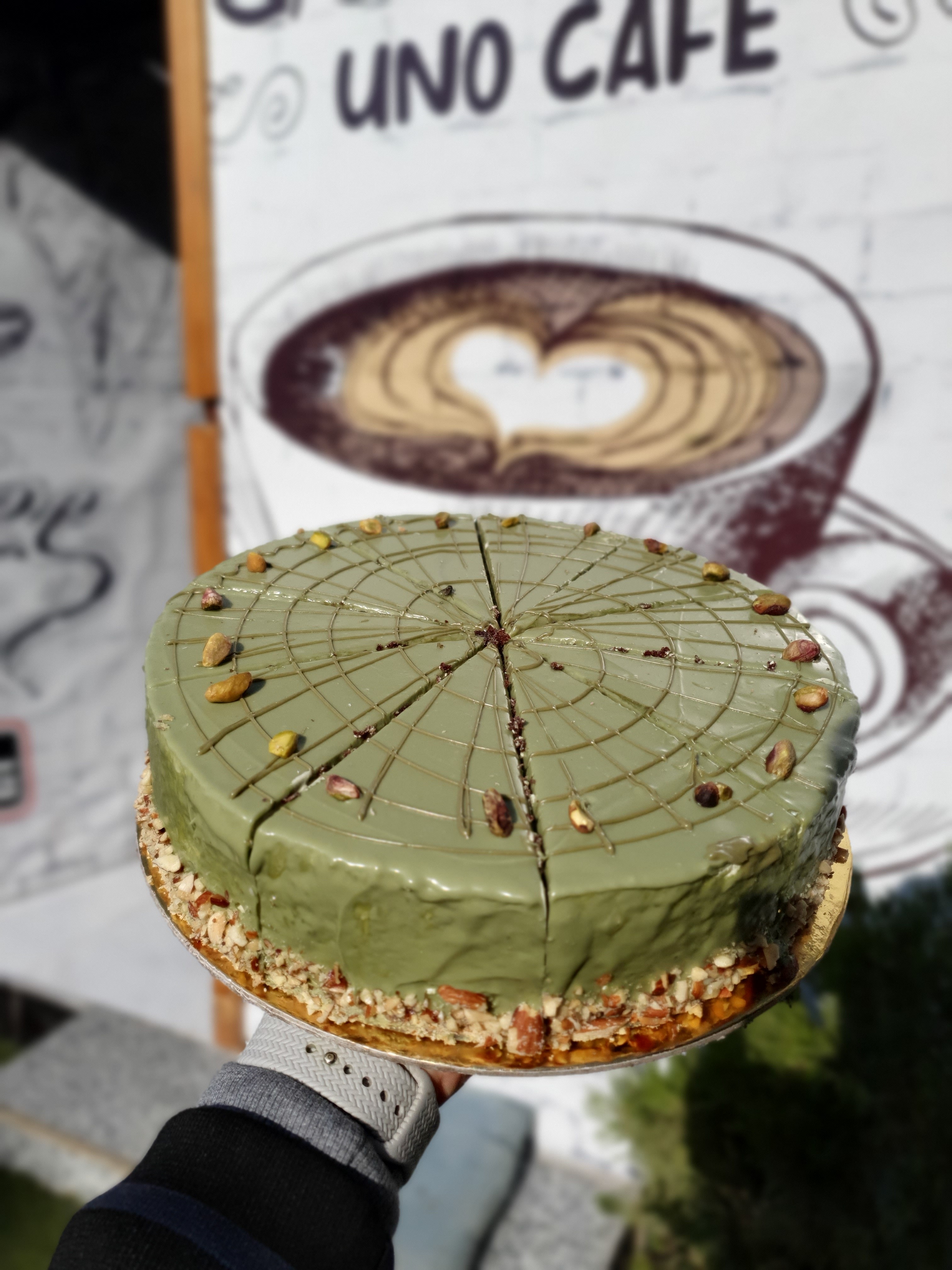 بستاشيو كيك 