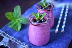 ميلك شيك بلوبيري