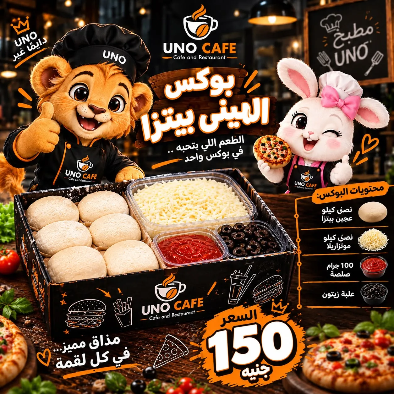 بوكس الميني بيتزا