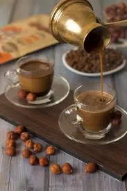 قهوة بندق قطع