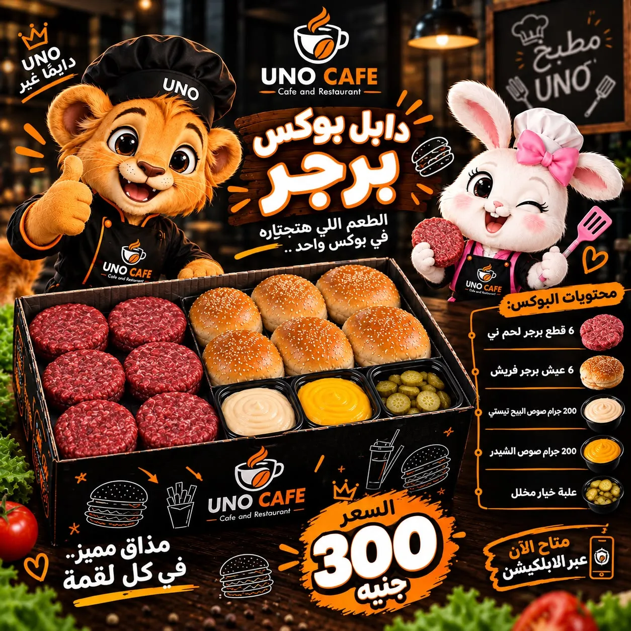 بوكس دابل برجر