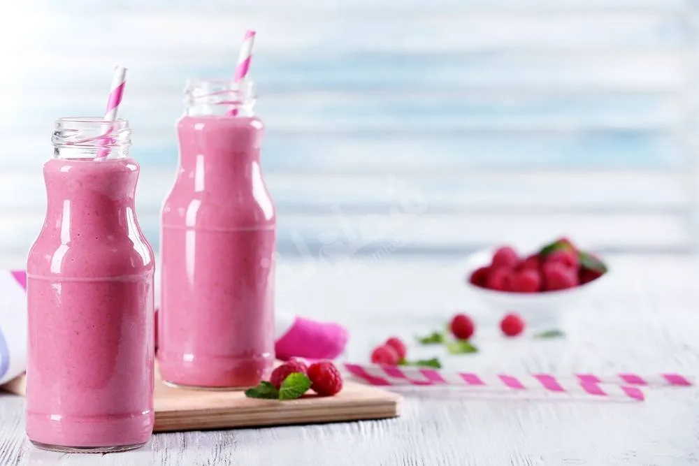 ميلك شيك راس بيري