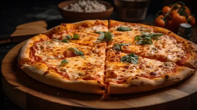 بيتزا خضار رومي