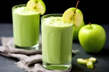 ميلك شيك جرين ابل